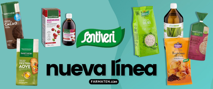 nueva marca de productos Santiveri en Farmaten