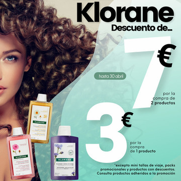 Ofertas en productos de Klorane